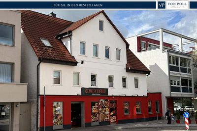 Wohn-Geschäftshaus zentrale Lage, voll vermietet, sehr gute Rendite