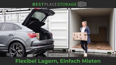 15 m² Self-Storage Lagercontainer in Dresden mieten - Günstig, Trocken und Sicher!