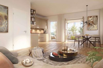 Barrierefreie 4 Zimmer-Wohnung mit ca. 101m² samt Badewanne, Dusche , Gäste-WC und Balkon