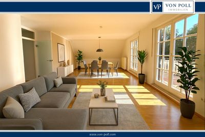 Wohnen am Hüggel: Großzügige 4-Zimmer-Wohnung mit Balkonidylle