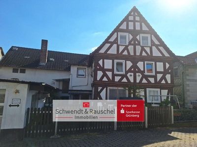 1-Familien-Fachwerkhaus mit Scheune und Werkstatt in Rabenau - Londorf