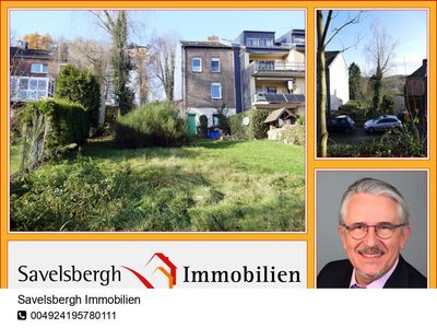Baugrundstück für Reihenendhaus mit großem Garten