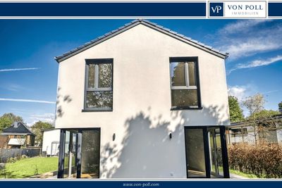 Nachhaltig und wohngesund: Neubau mit großem Garten und Westterrasse im KfW 40 Plus Standard