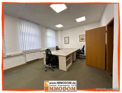 3-Zimmer-Büro mit Möblierung & Einbauküche in Zwickau, verkehrsgünstige Lage, zu vermieten!