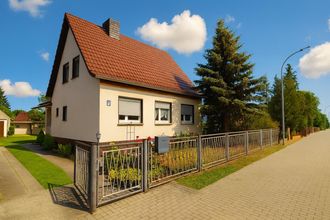 Blick auf das gepflegte Haus