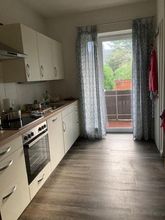 von der Küche in den Garten