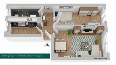 Einrichtung unter Vorbehalt