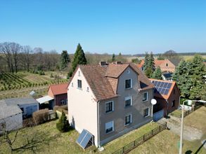 Schrägansicht Wohnhaus