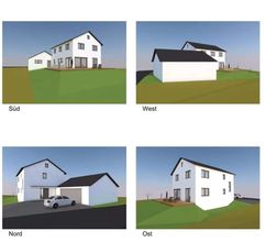 Rendering des geplanten Bauvorhabens