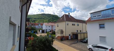 Ausblick vom Balkon
