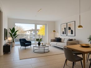 Visualisierung Wohn-/Esszimmer