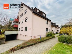 Aussenansicht Zufahrt in die Tiefgarage