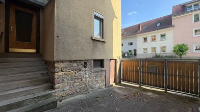 Innenhof und Hauseingang