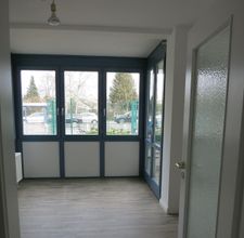 Blick ins Schlafzimmer