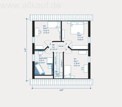 Grundriss Obergeschoss