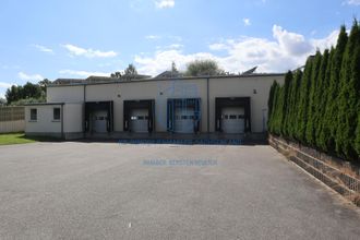 Fassadenansicht der Warmhalle