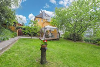 Rückansicht und Garten
