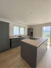 Küche mit Kochinsel