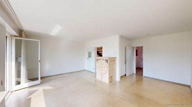 Wohn- und Esszimmer mit Kaminofen