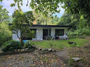 Maison Immobilien Bungalow Buchholz Ansicht Hinten Terrasse