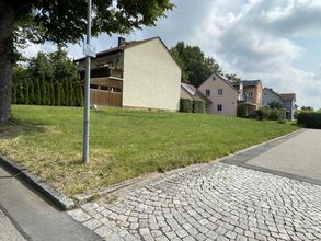 Blick zum Grundstück