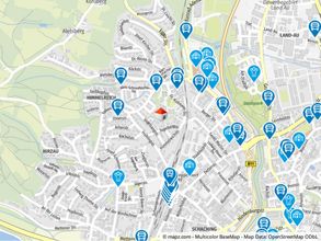 Geolyzer Kartenausschnitt