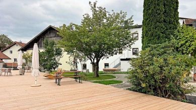 Terrasse und Garten