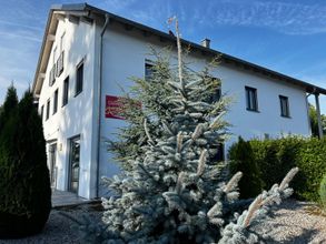 Hausansicht Straßenseit-Gewerbeseite