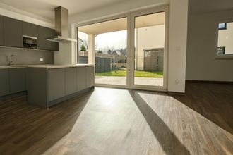 Ansicht Küche und Terrasse (Digital bearbeitete Foto)