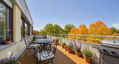 Große Dachterrasse ...