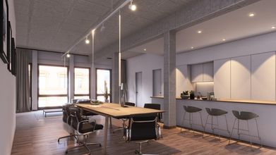 Küchen- und Essbereich