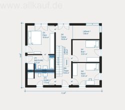 Grundriss Obergeschoss