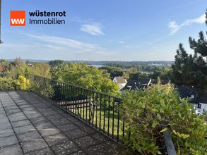 Balkon EG mit Rheinblick