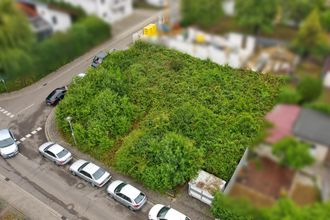 Grundstück von oben