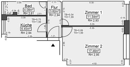 bemasster Grundriss WE17