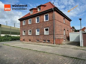 Ansicht mit Markierung Haushälfte