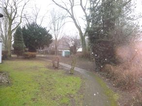 Hausrückansicht Garten