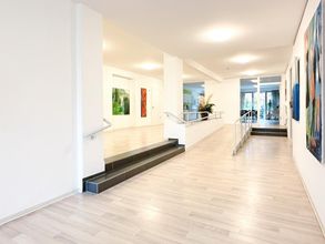 gepflegter Eingangsbereich