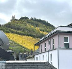 Sicht aus dem DG-Fenster, Grevenburg Traben-Trarbach