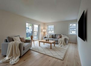 Wohnzimmer Einrichtungsvorschlag - (KI generiert)