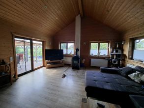 Wohnbereich mit Kamin