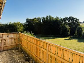 Ausblick vom Balkon