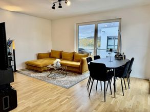 Essbereich und Wohnzimmer