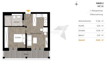 Grundriss H2 WE32