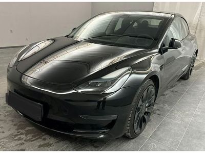Tesla Model 3 Performance Dual AWD # black # 19 % Mwst