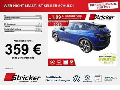 VW ID.4 GTX 250/77 359,-ohne Anzahlung AHK Pano Wär