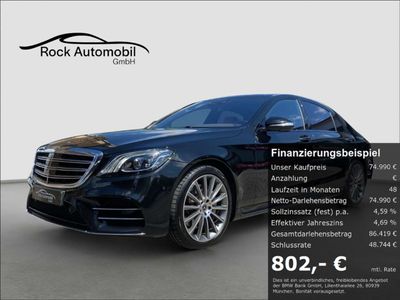 Mercedes-Benz S 400 d 4M L AMG Designo First Class Chaffeur Tv *Garant