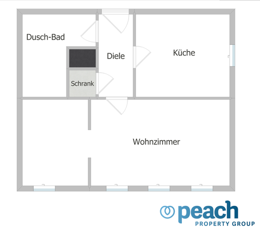 Grundriss Franziskaner 73 EG