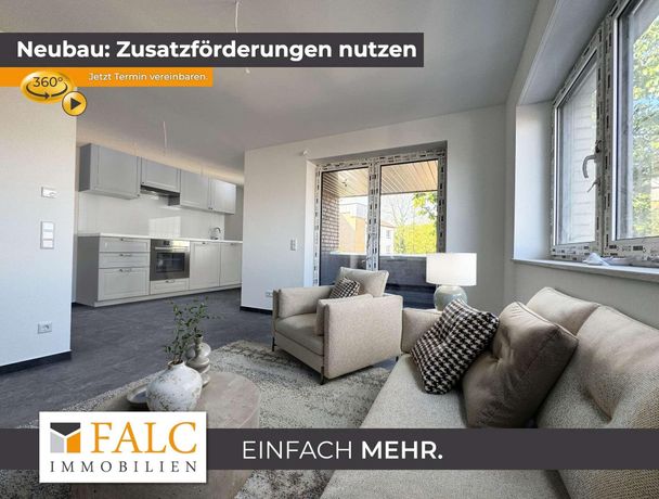 Wohnküche möbliert