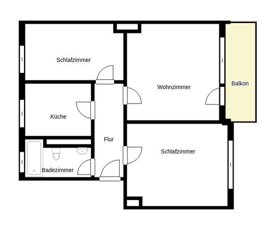 Wieckeder Str. 49, 3.OG links